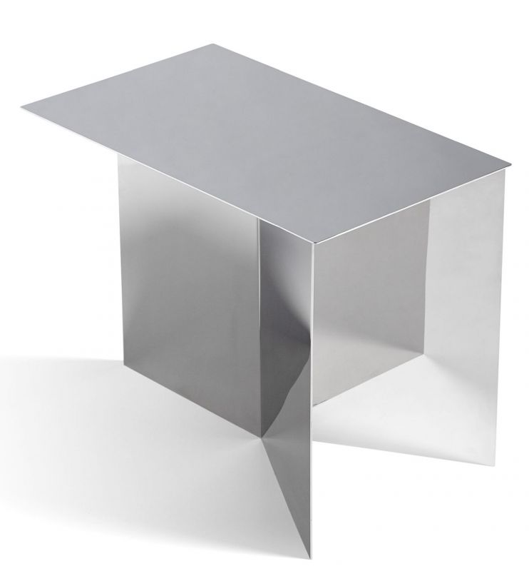 Slit Table Oblong Mirror polish Hay